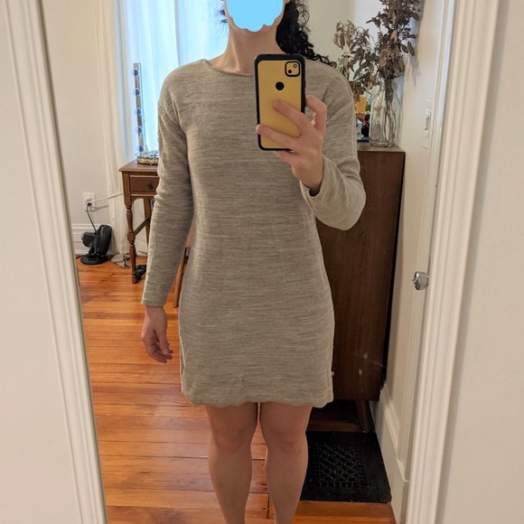 Athleta Sweater Dress - Oatmeal, Small - Picture 2 of 3